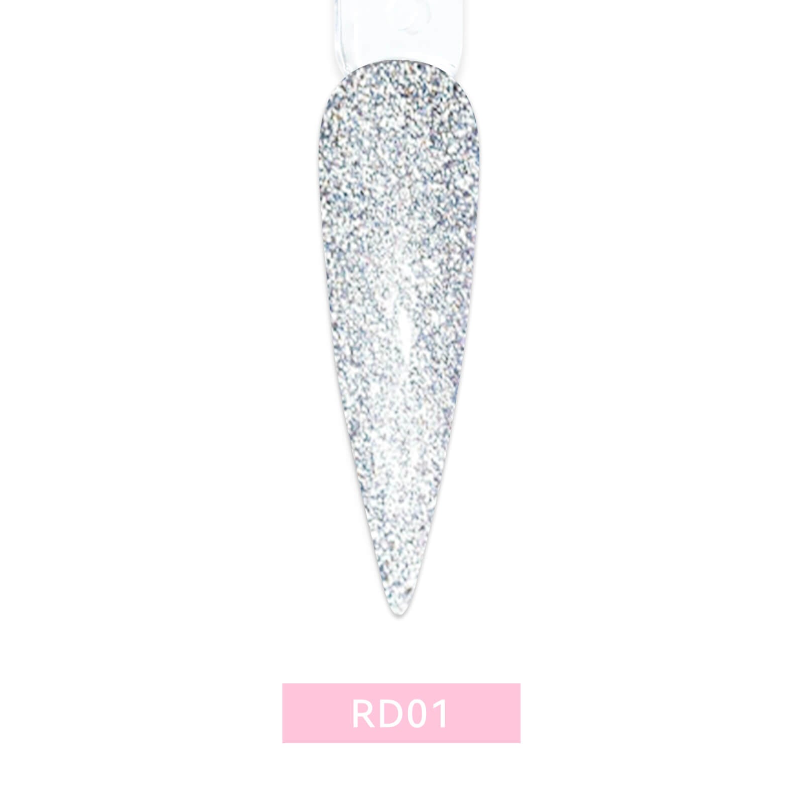 reflective-diamond-glitter-gel-polish-RD01-flash-on