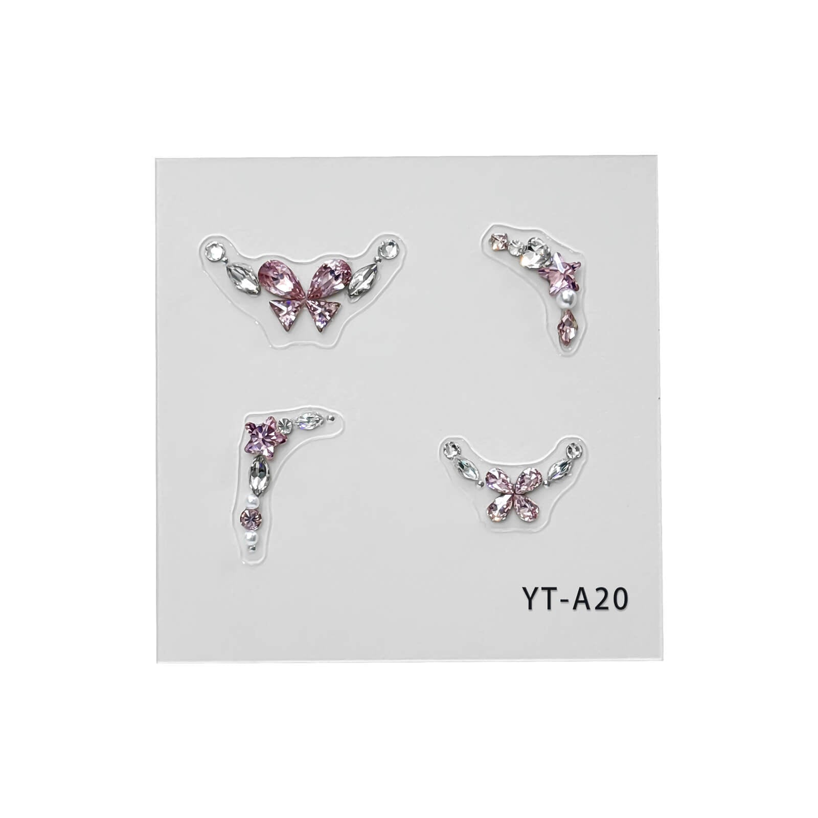 Pre-Arranged Rhinestone Stickers