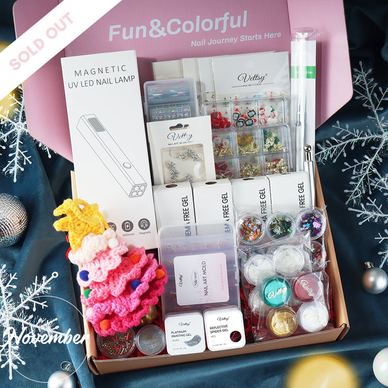 Monthly Subscription Nail Box-Deluxe