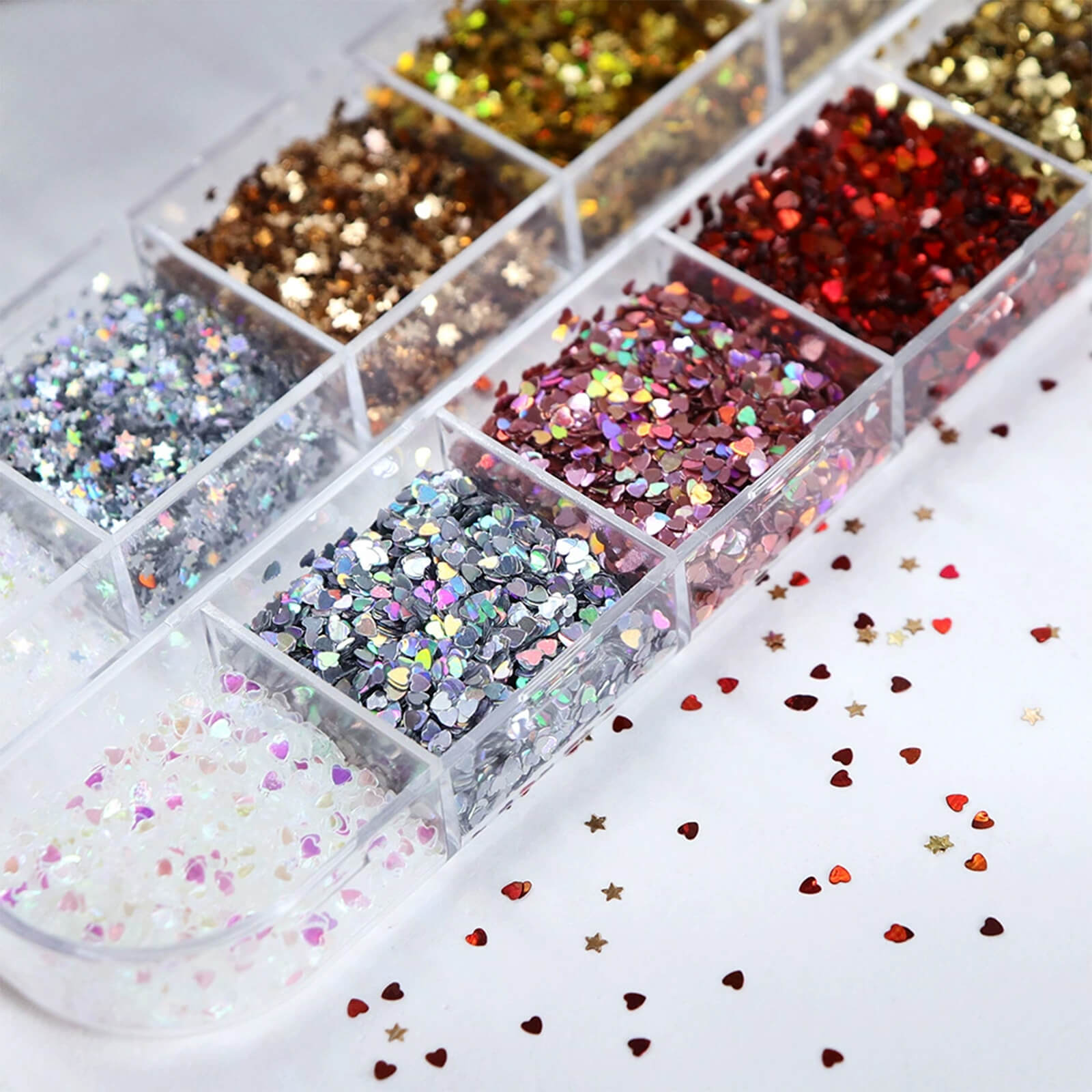 star-heart-nail-glitters-set-mini-display