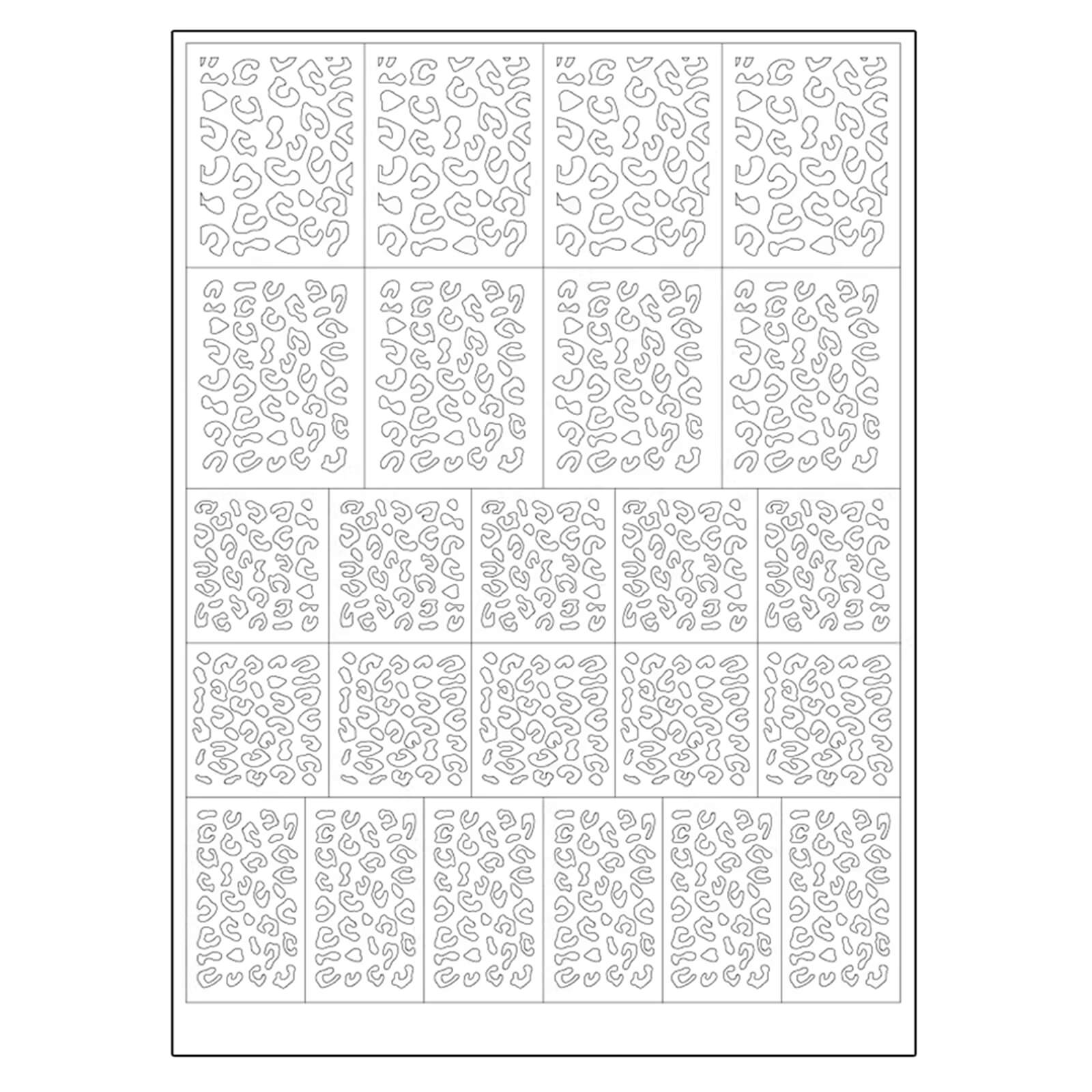 transparent-hollow-out-nail-sticker-Leopard-print