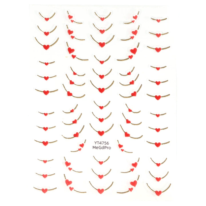 ملصق أظافر - طباعة مجوفة