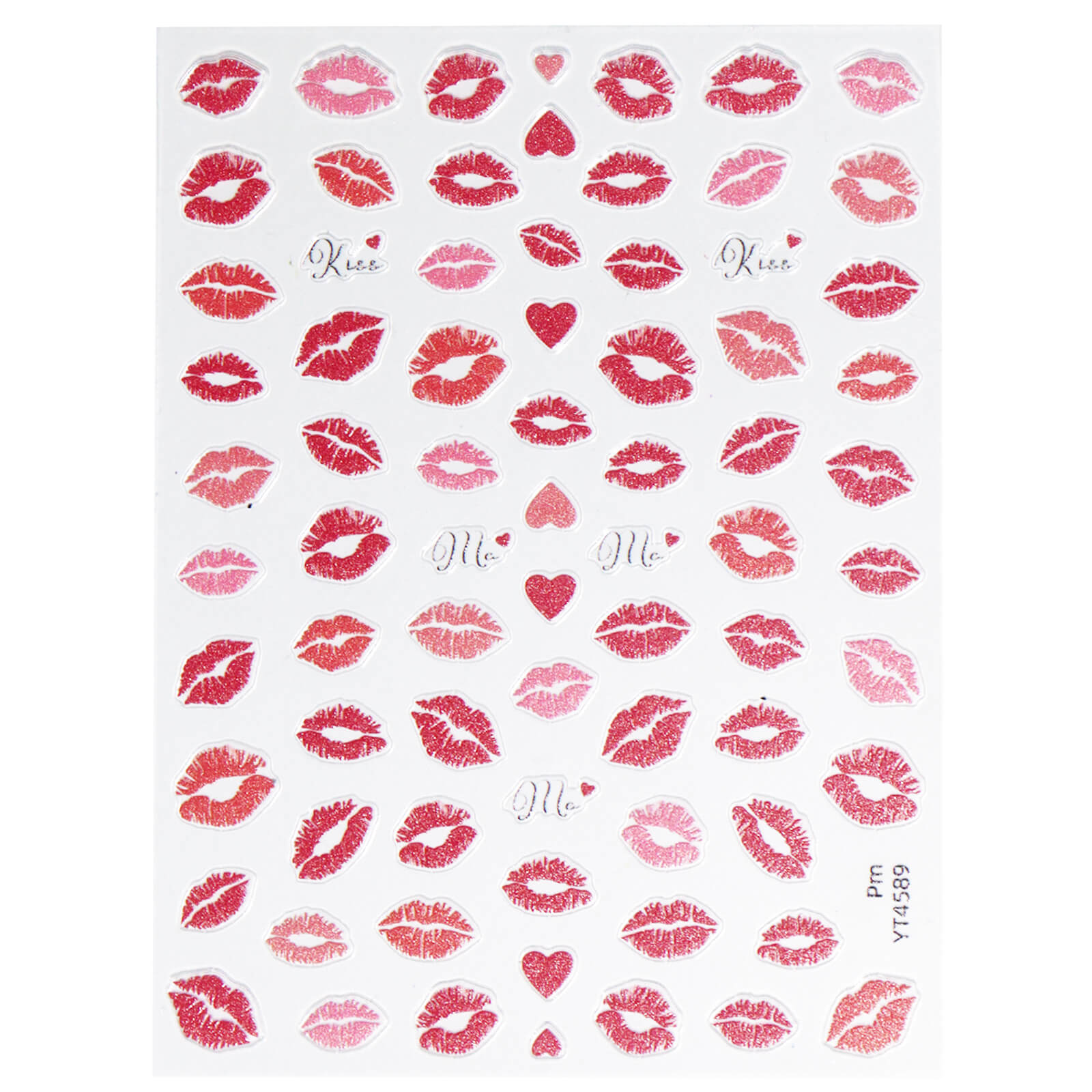 ملصق أظافر - طباعة مجوفة