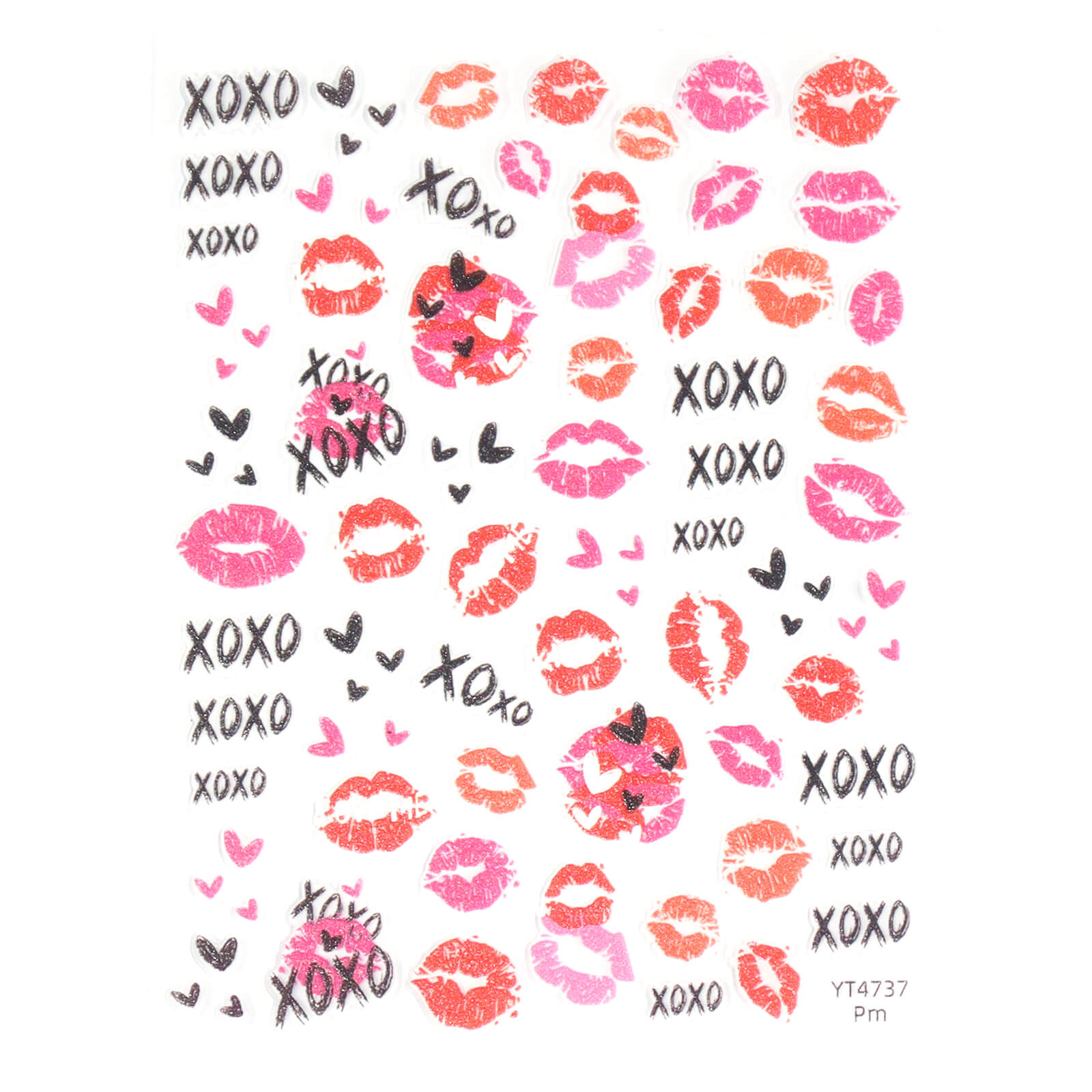 ملصق أظافر - طباعة مجوفة