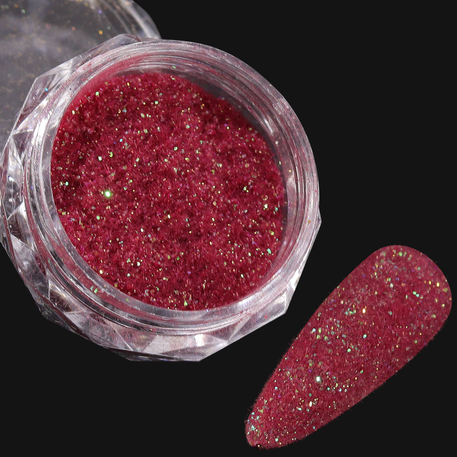 velvet-flocking-nail-powder-red
