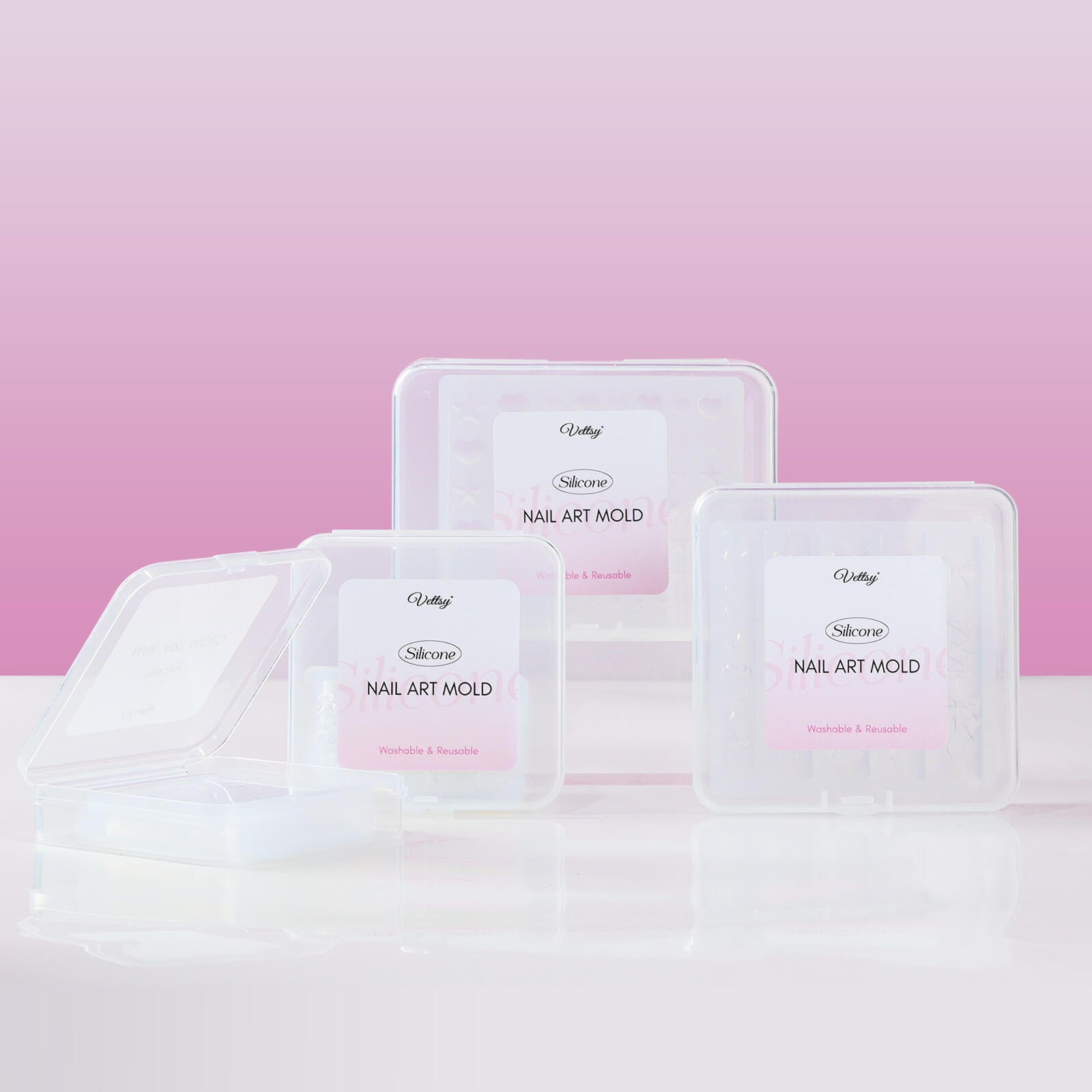 5D Nail Art Mold-Bow