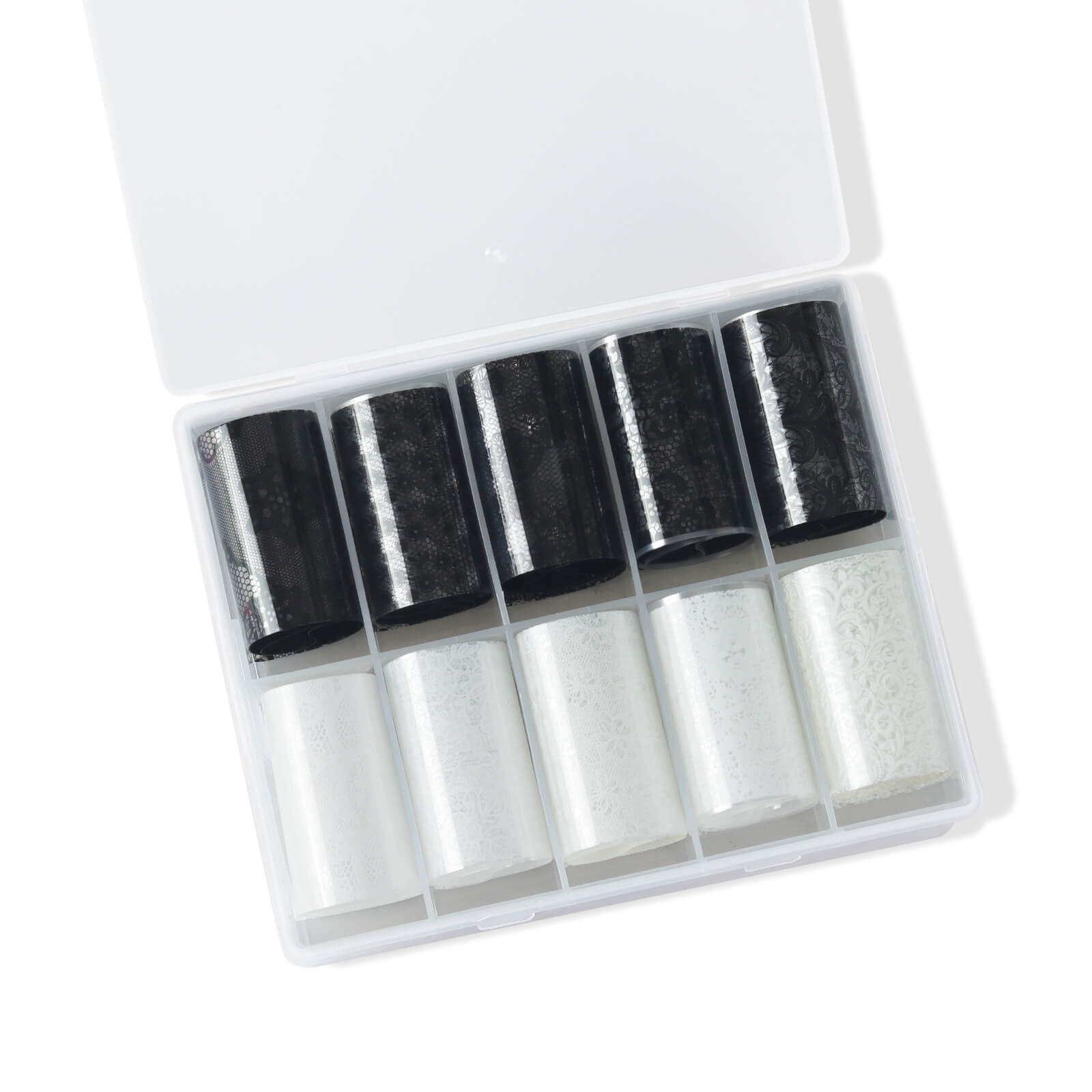white-black-lace-transfer-foil-set