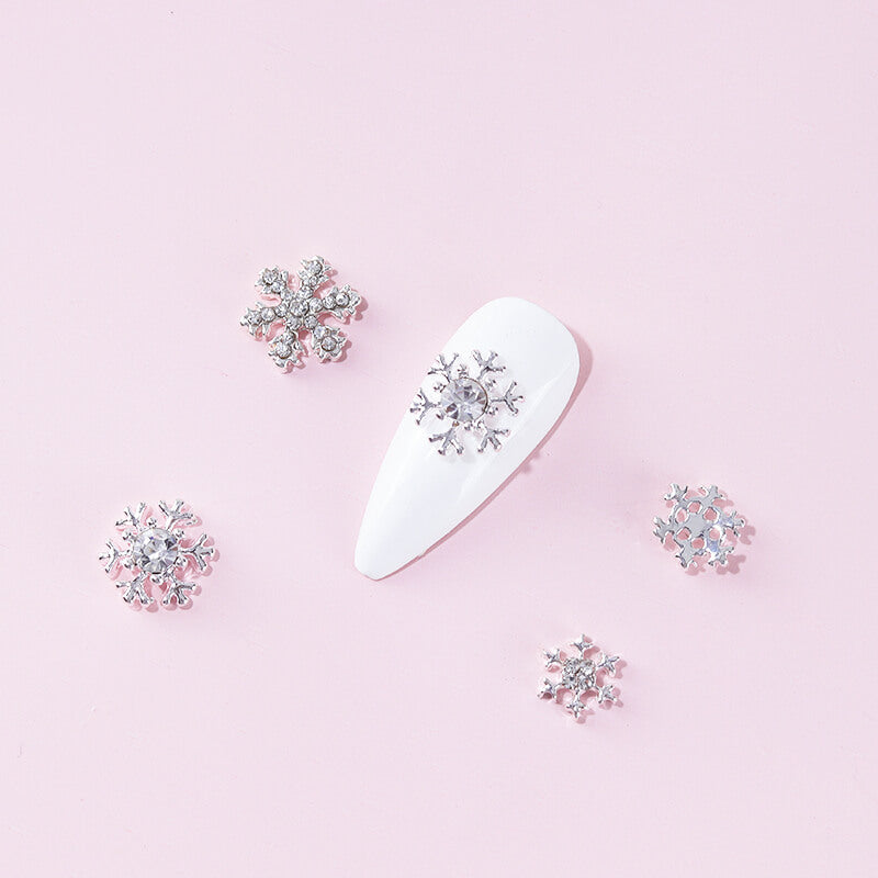 winter-3d-nail-art-snowflakes-metal-charms-silver-size