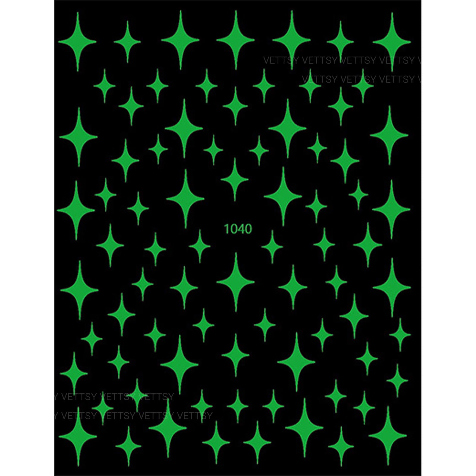 Nail Stickers-Luminous - Vettsy