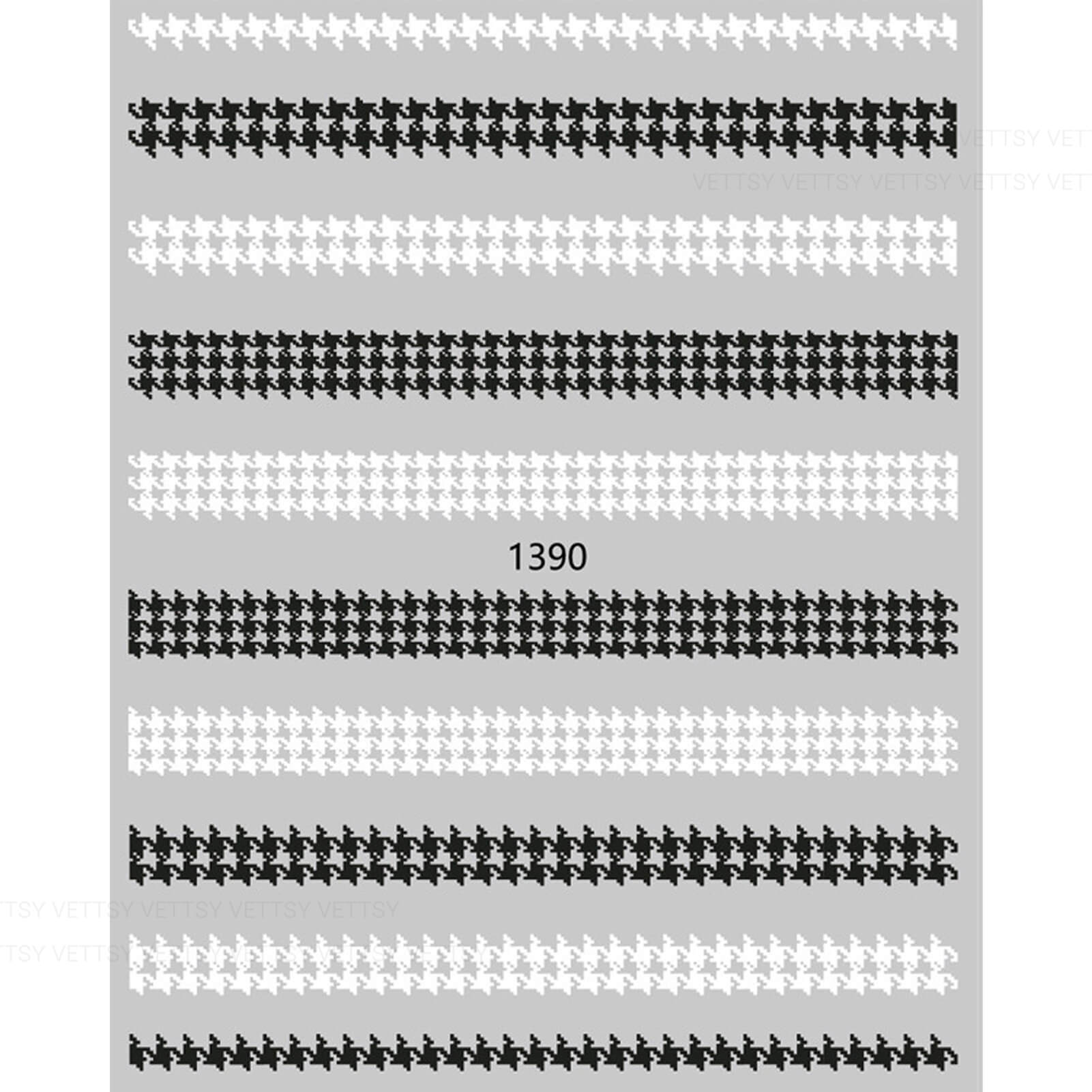 Nail Stickers-Checker - Vettsy