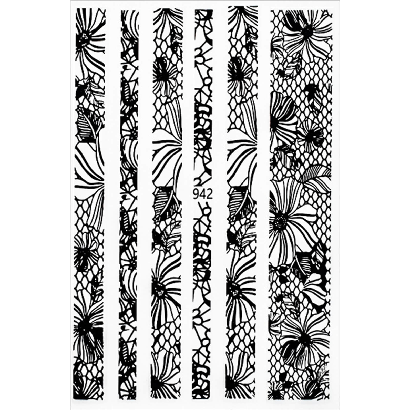 nail-art-stickers-lace-942-black