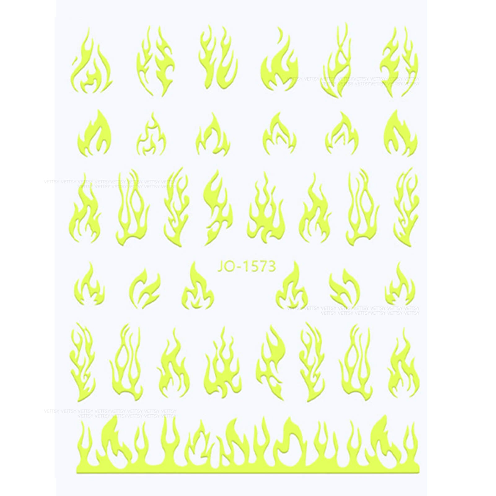 nail-stickers-bonfire-yellow