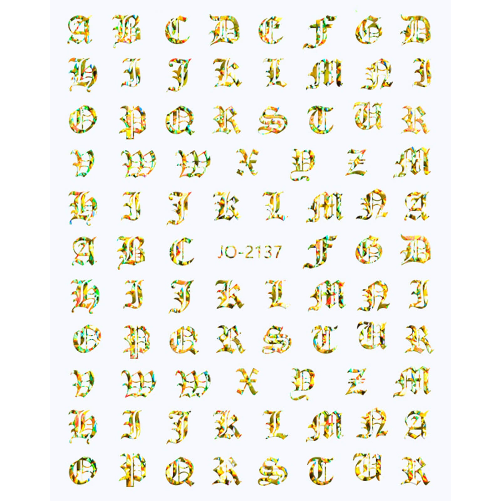 nail-stickers-character-laser-gold
