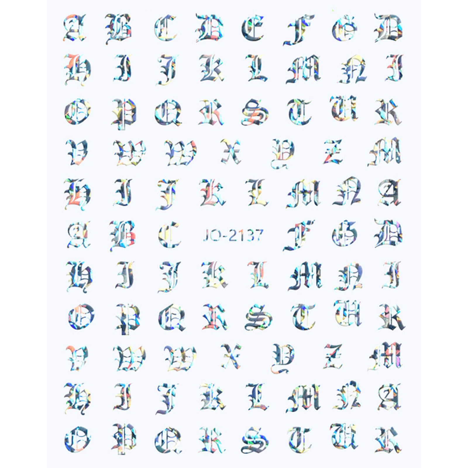 nail-stickers-character-laser-silver