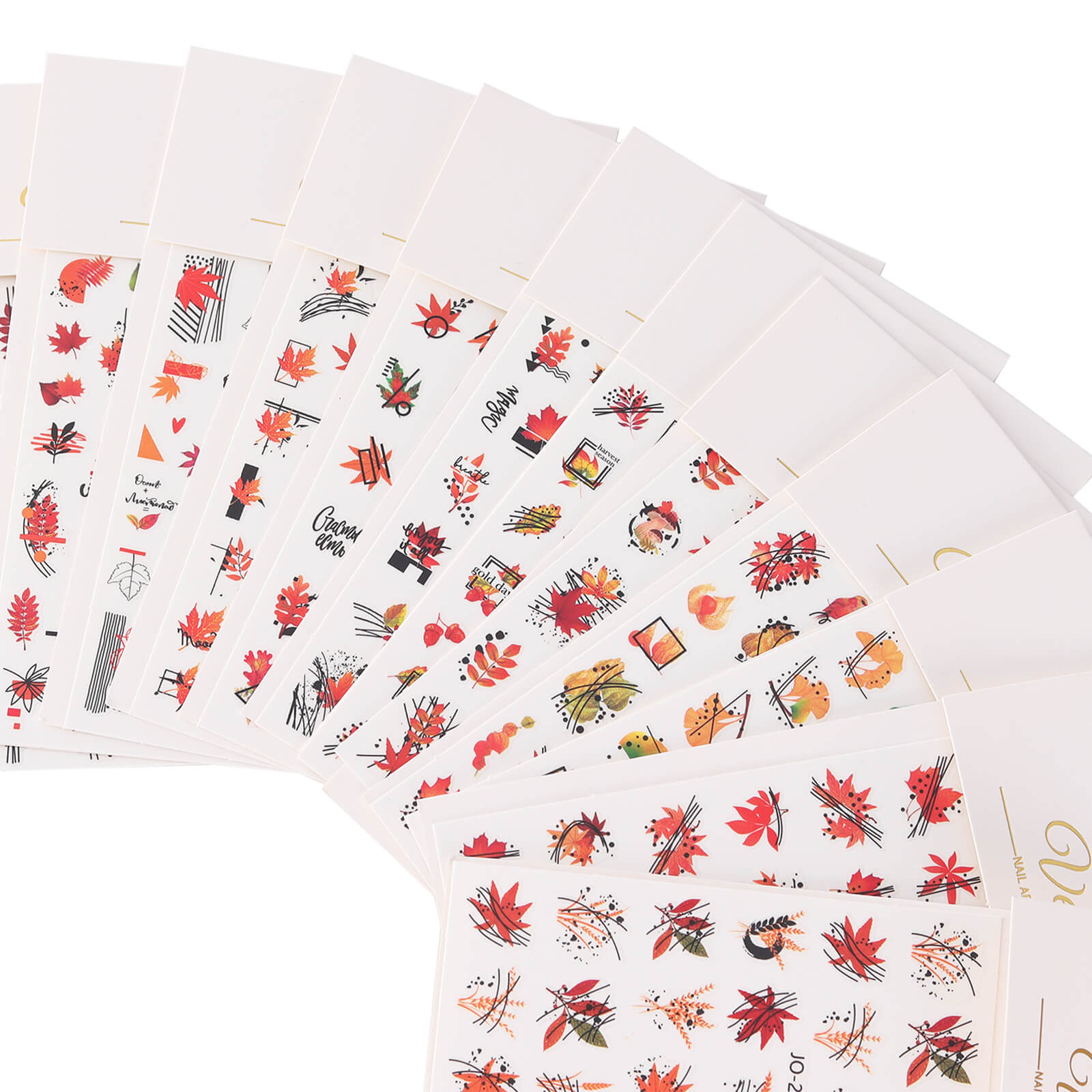 nail-stickers-maple-leaves