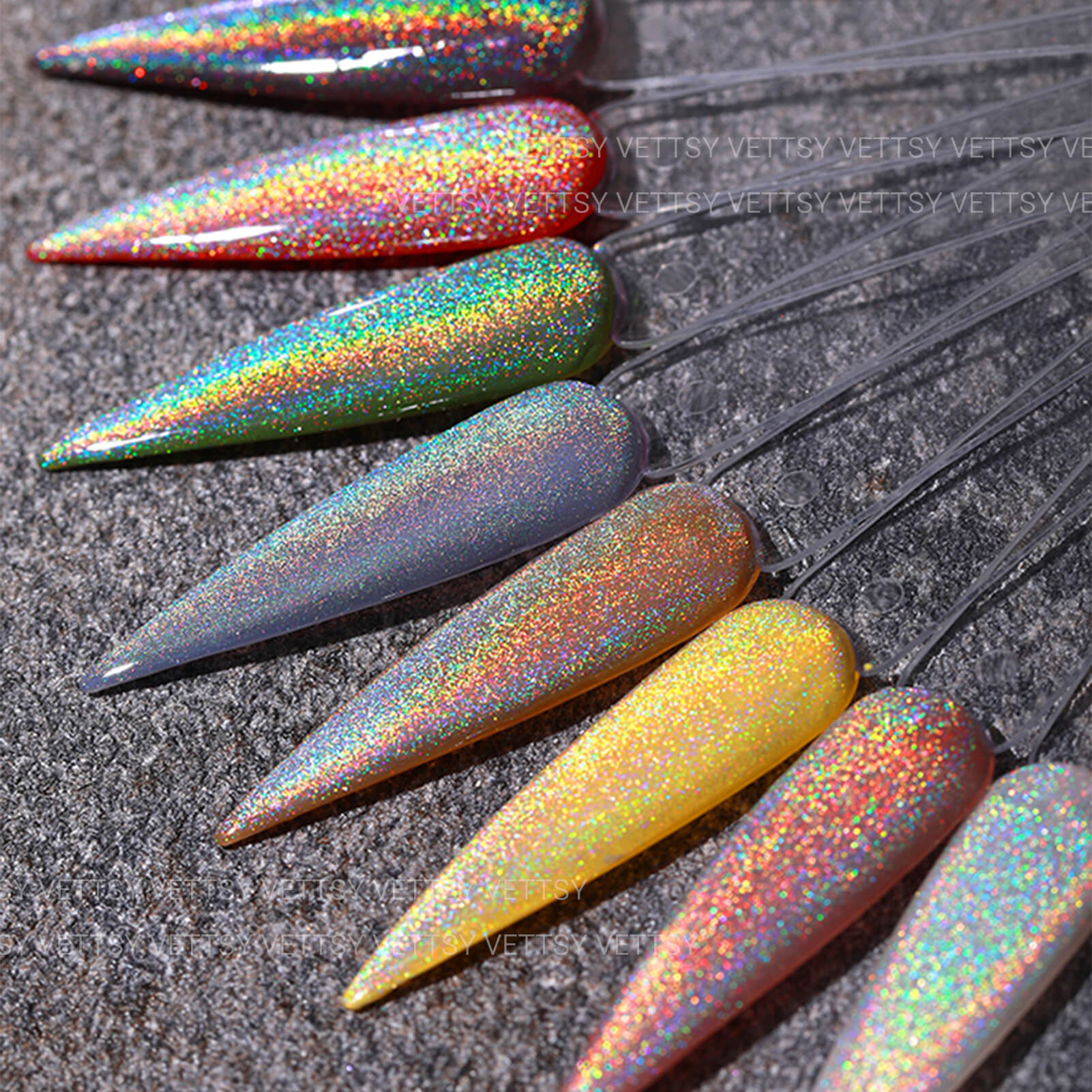 Rainbow Cat Eye Gel Polish VT202444 - Vettsy