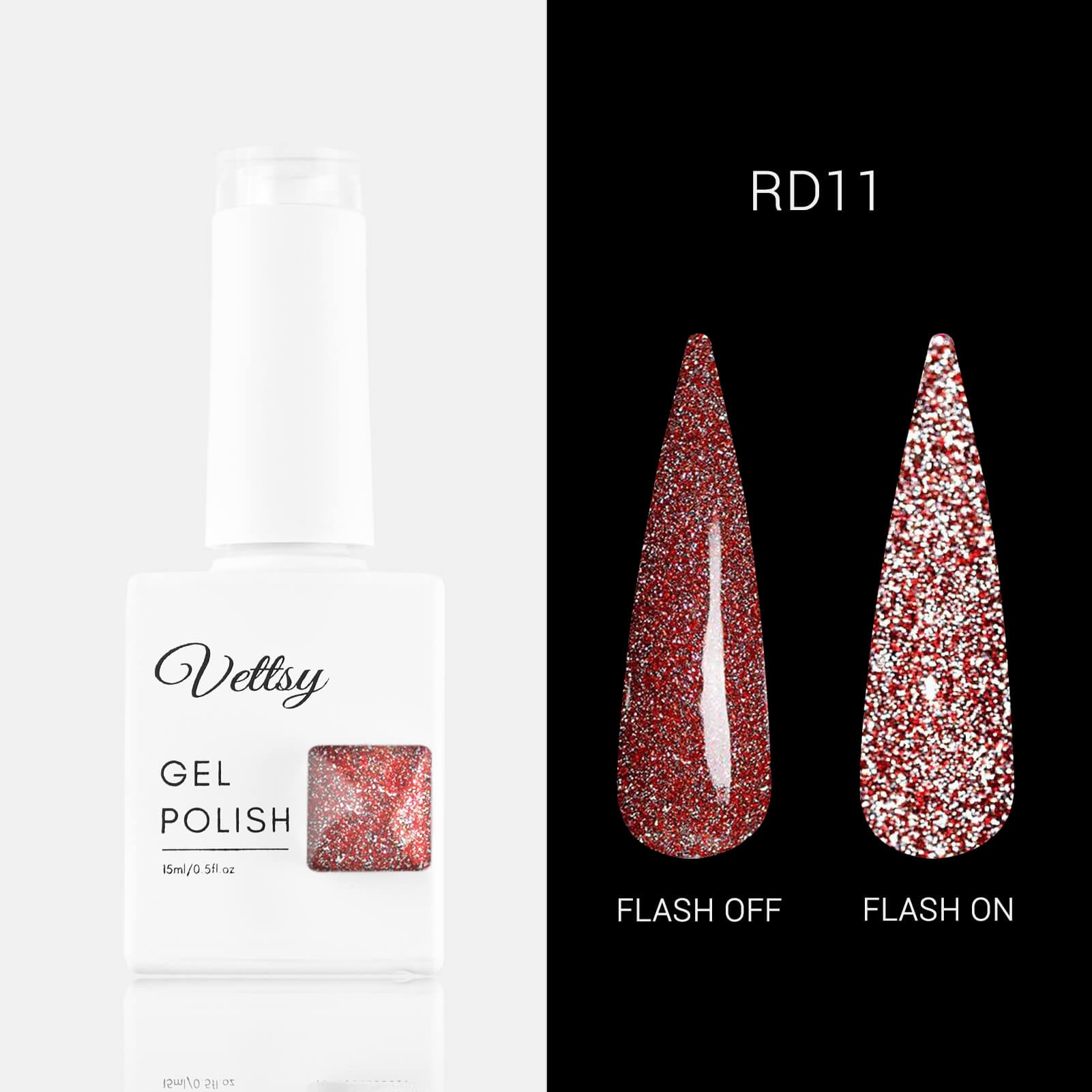 Reflective Glitter Gel Set - Vettsy