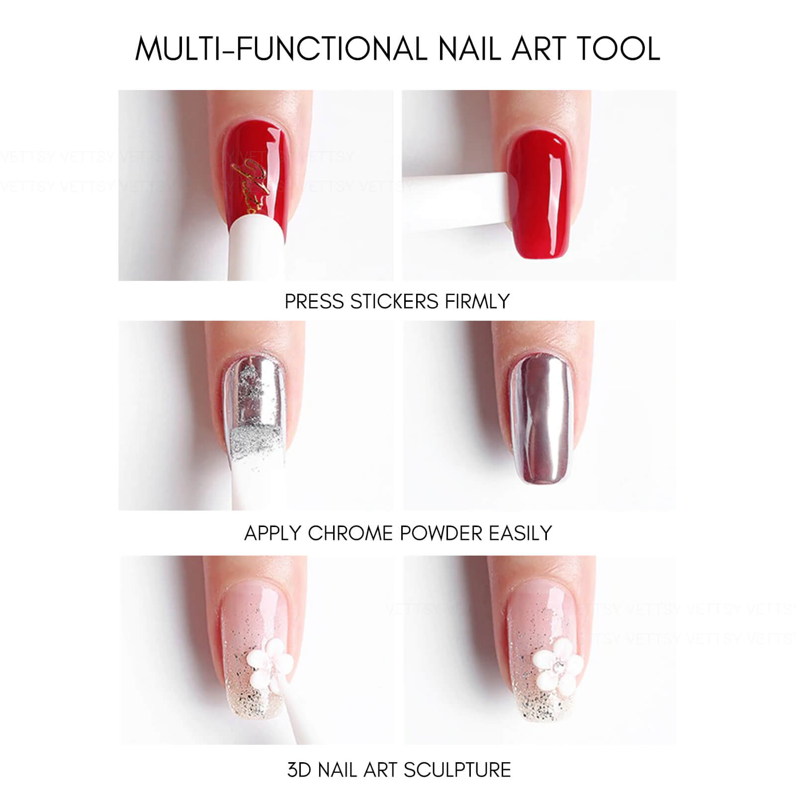 Silicone Nail Art Pen - Vettsy