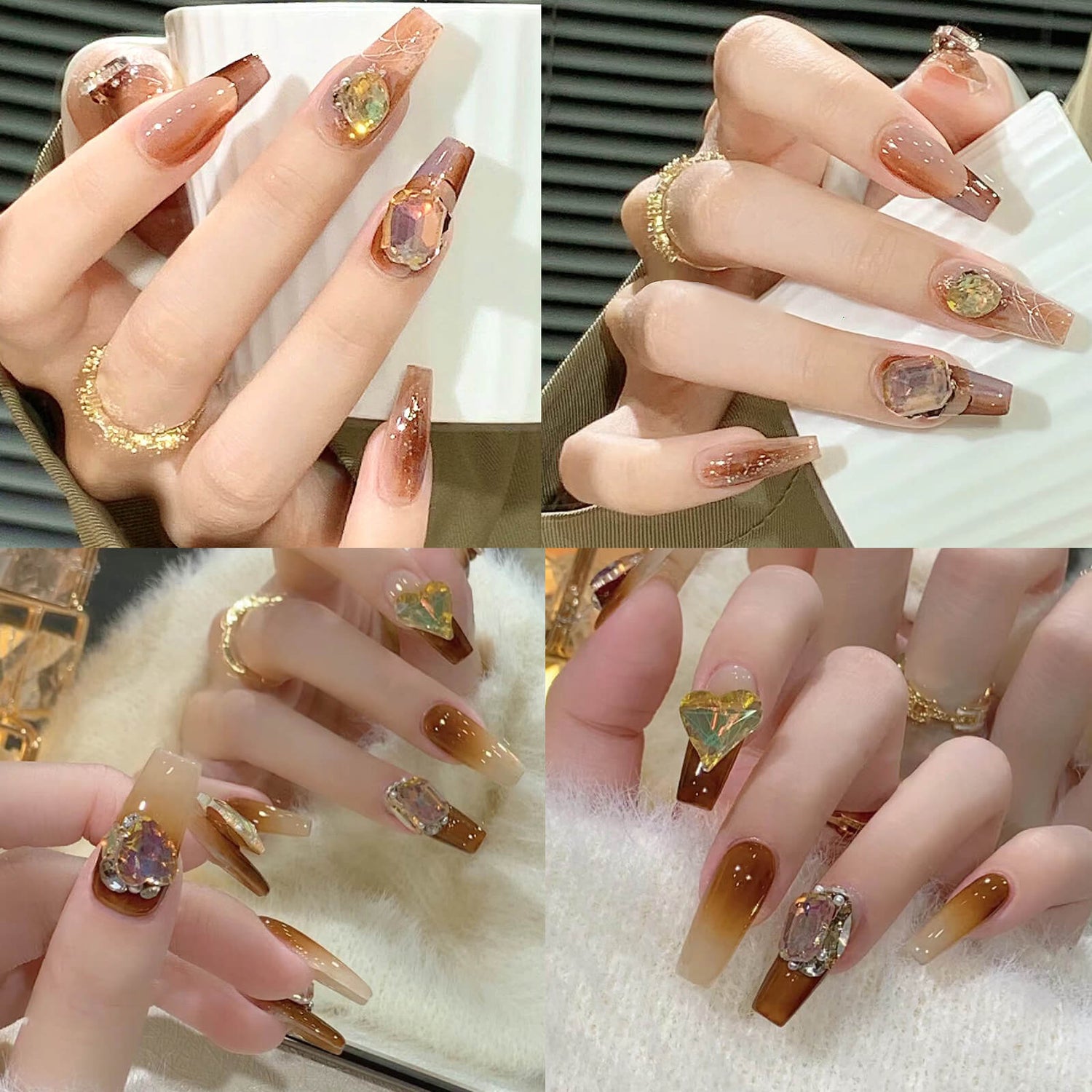 Retro Rhinestone Set