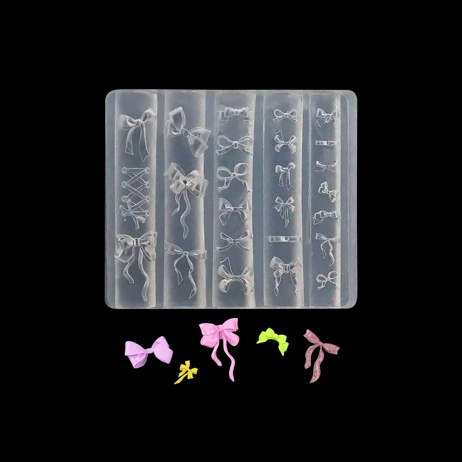 5D Nail Art Mold-Bow