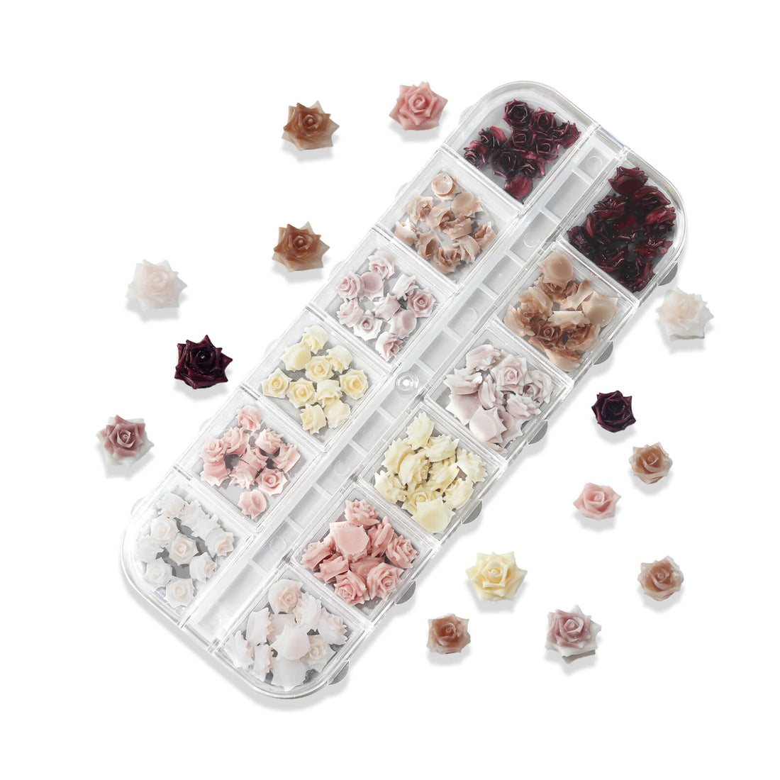 120pcs-soft-3d-rose-charms-set