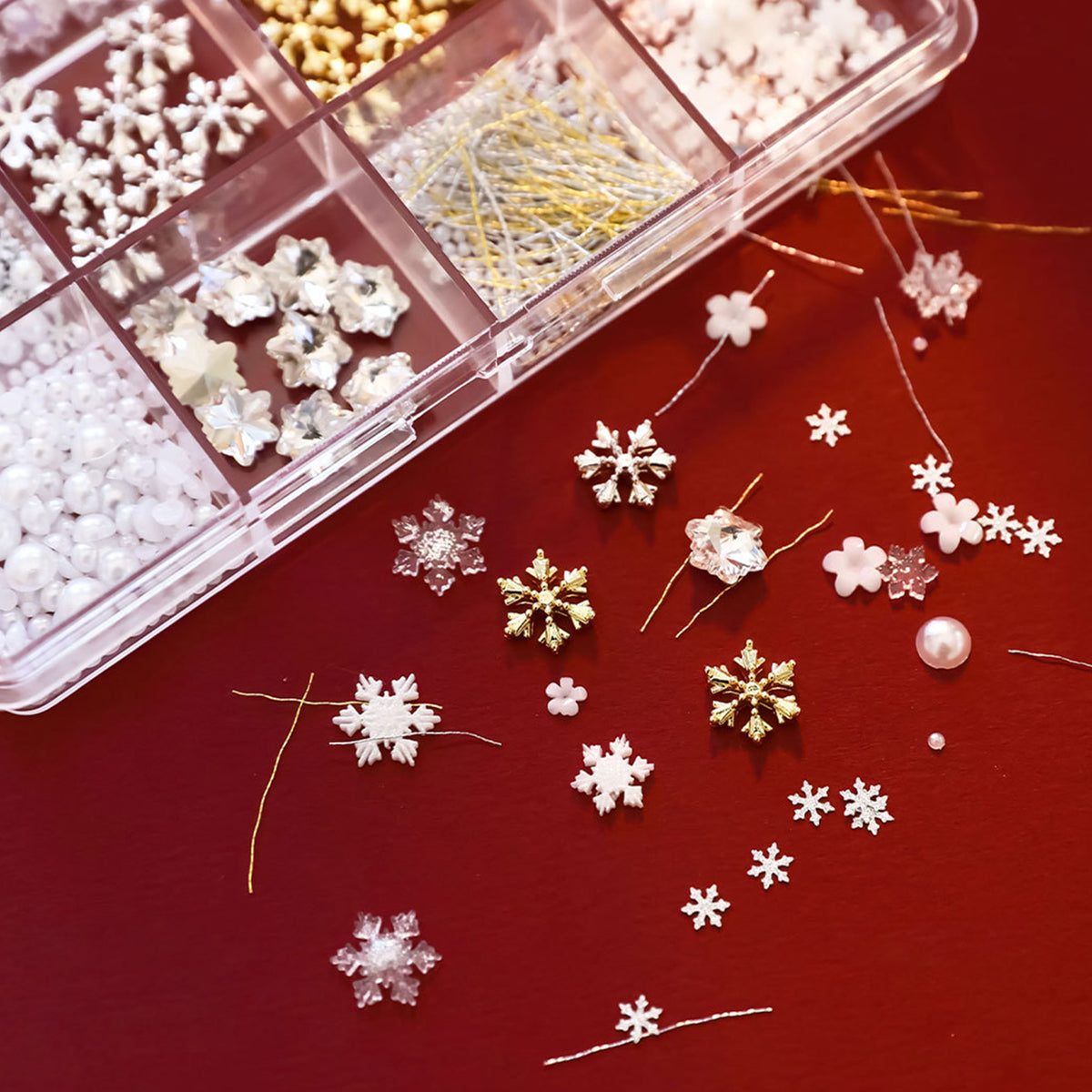 Snowflake Charm Set