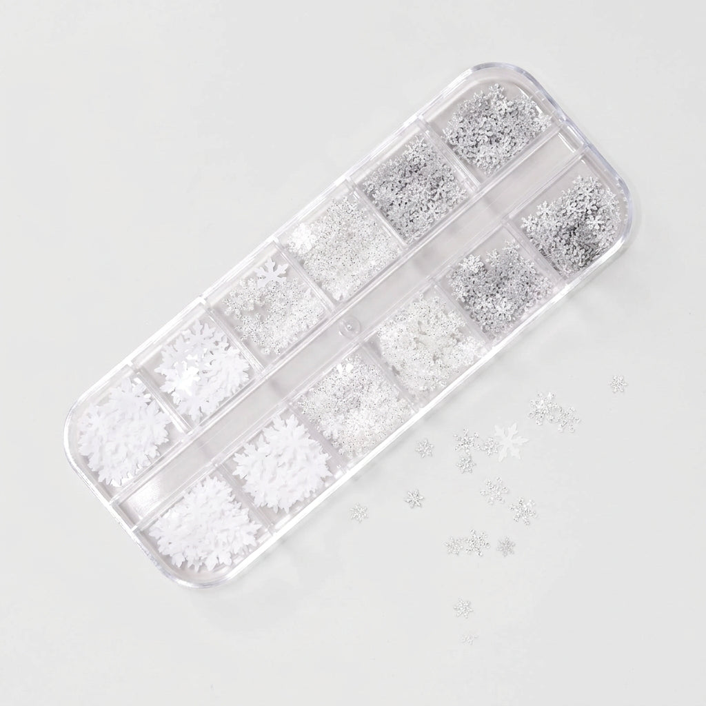Snowflake Nail Glitters