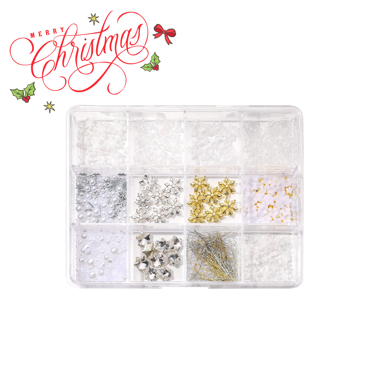Snowflake Charm Set