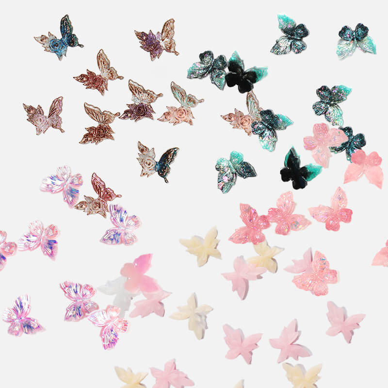 Soft Butterfly Charms