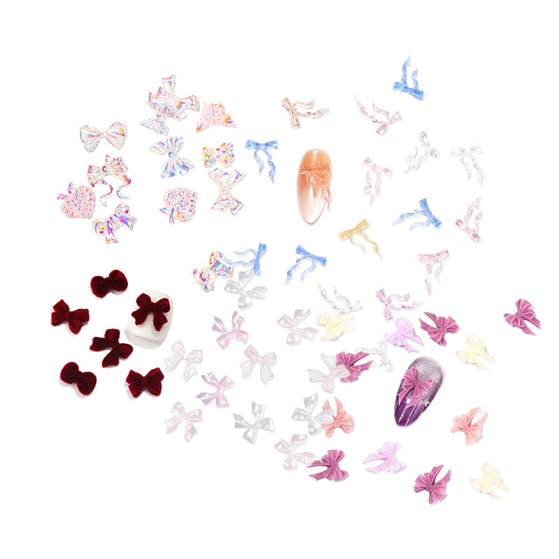 Abalorios de perlas-mariposa