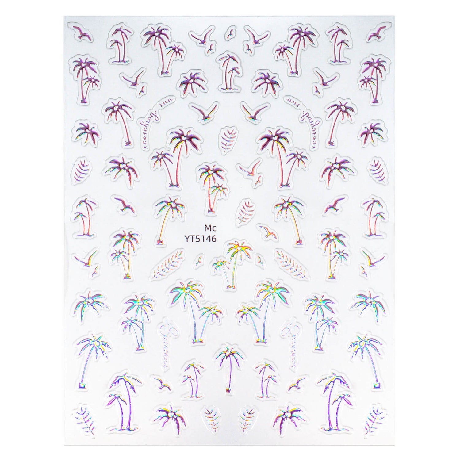 Nail Stickers-Palm Tree