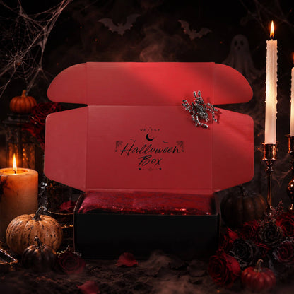 Caja misteriosa de Halloween