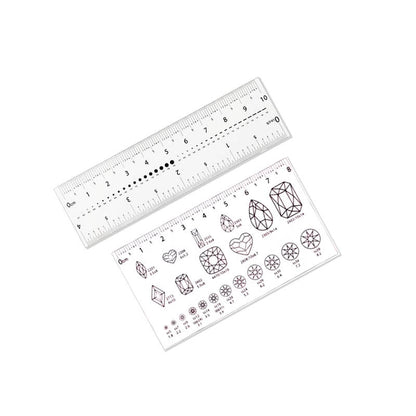 Nail Measurement Ruler