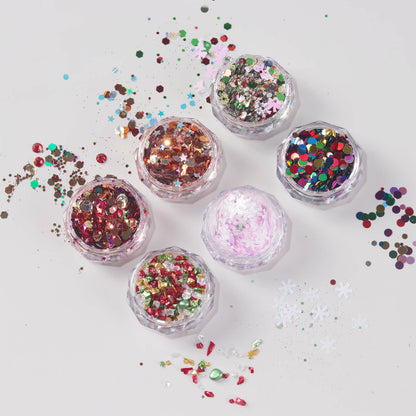 XMAS Glitter &amp; Crystal Set