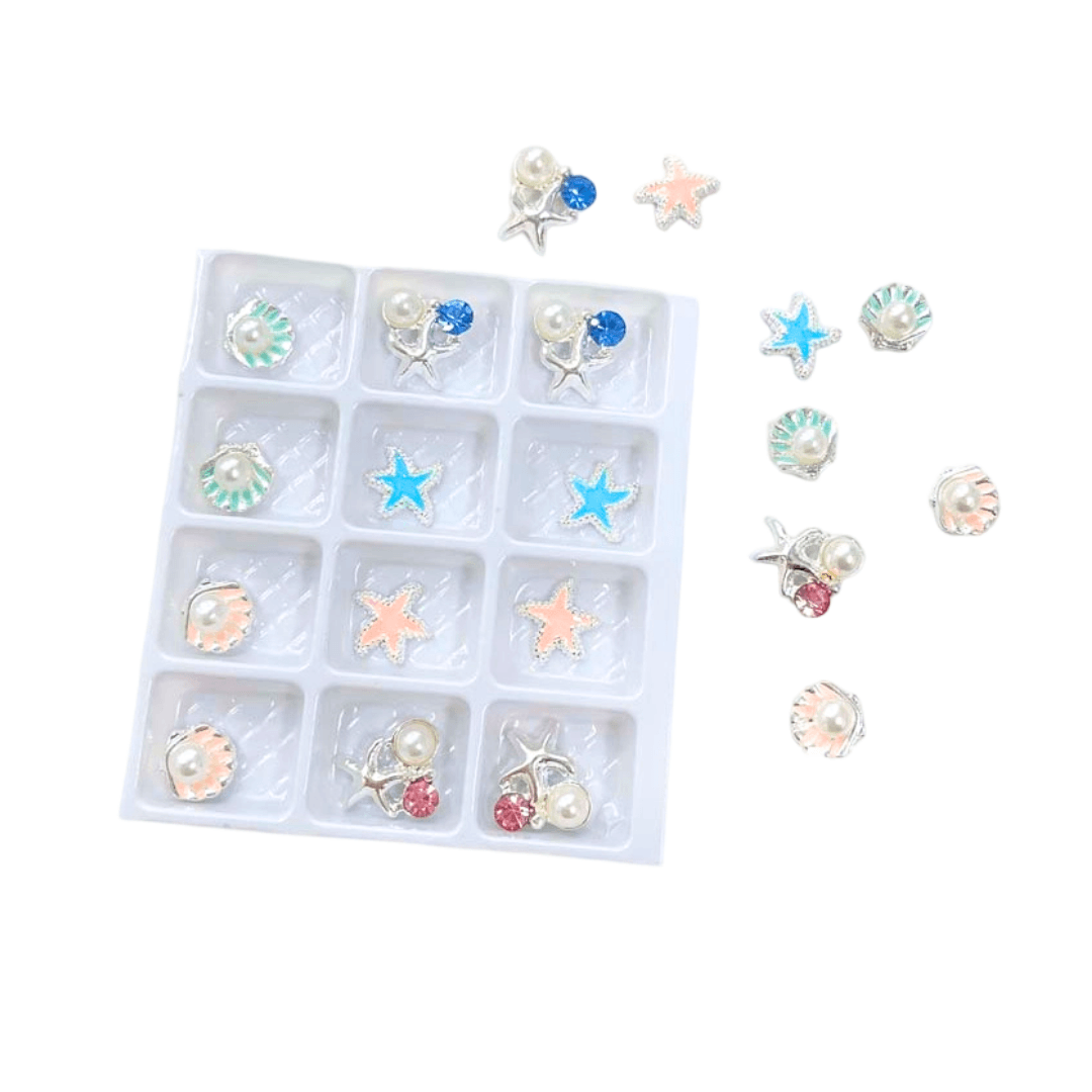 Sea Metal Charms Set