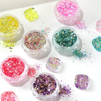 Bubble Glitter Set-Neon