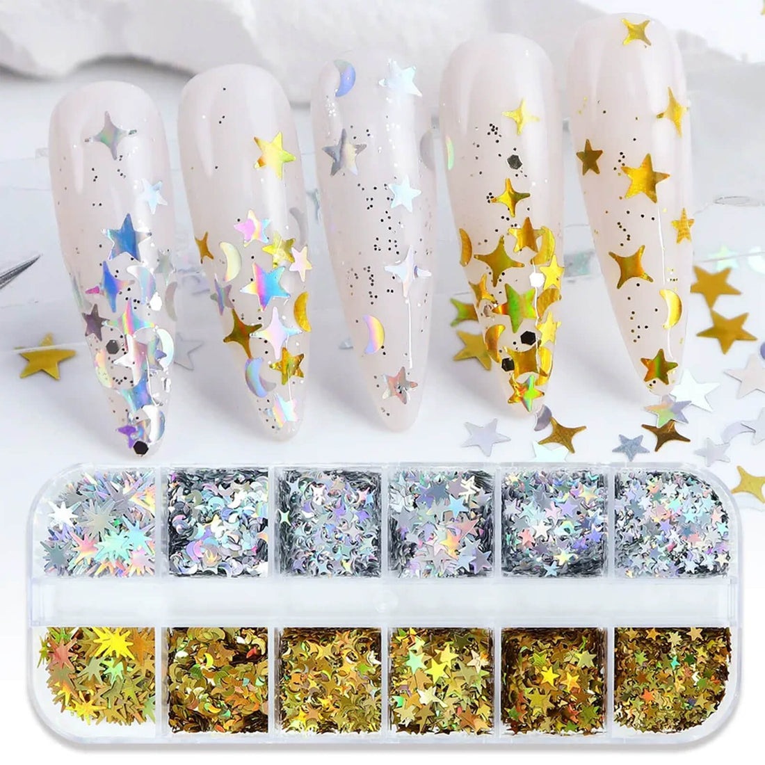 Nail Glitters-Star