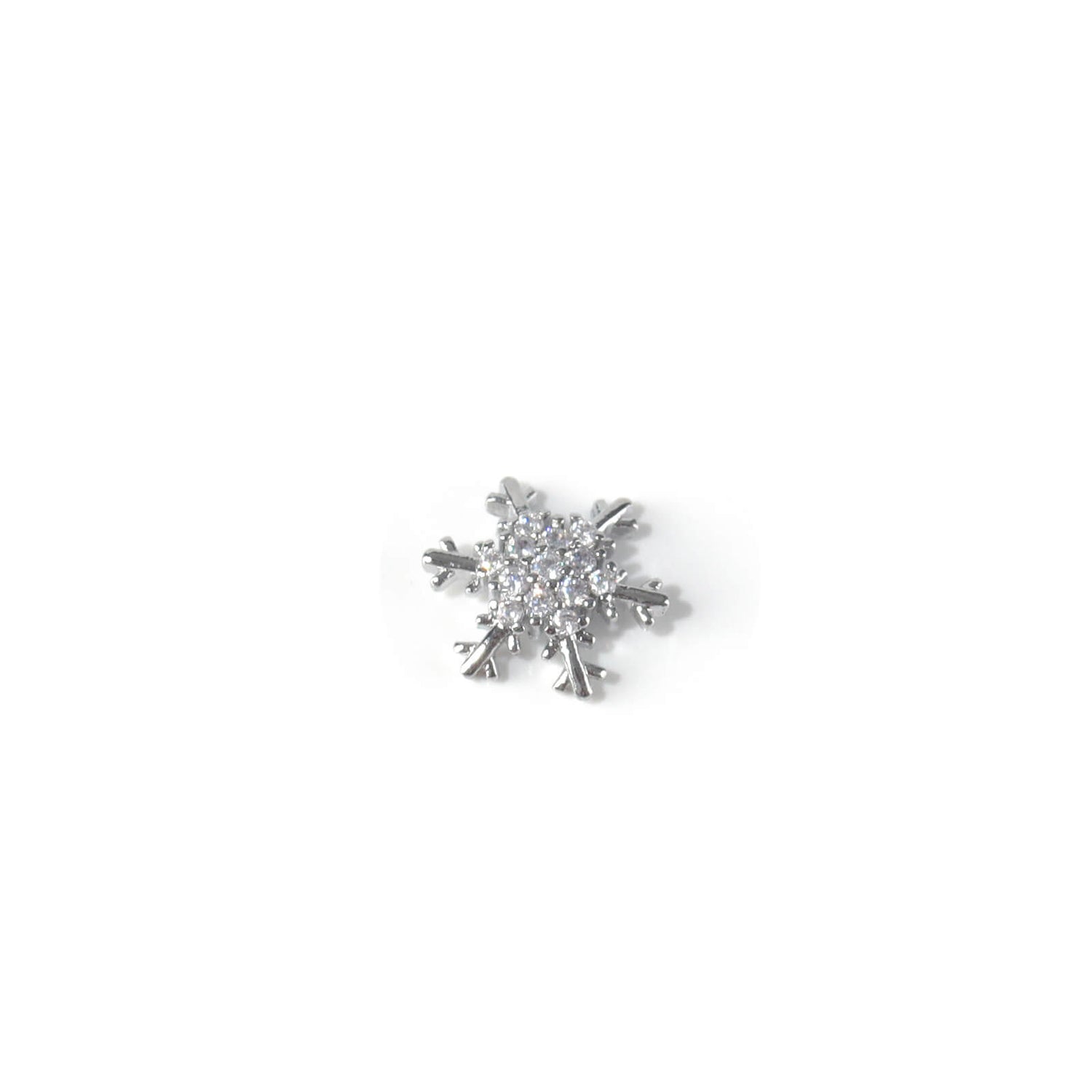 Snowflake Rhinestone Charms