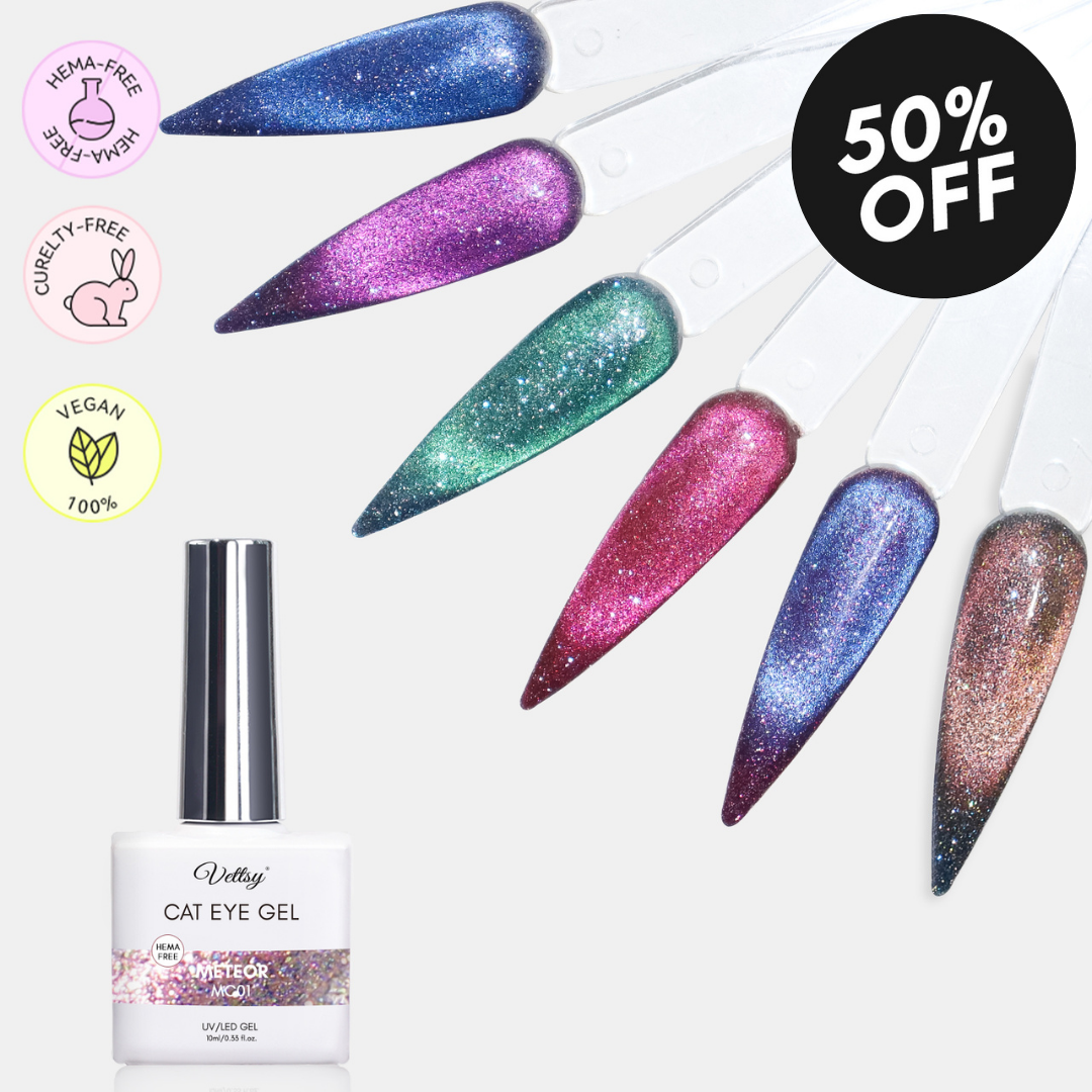 Hema-Free Cat Eye Gel Set-Meteor