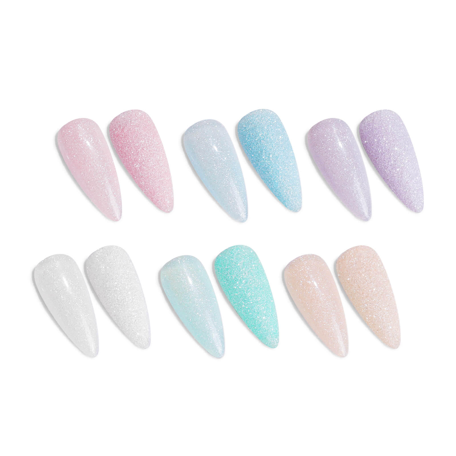 Cotton Candy Nail Sugar Set