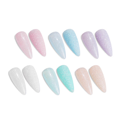 Cotton Candy Nail Sugar Set