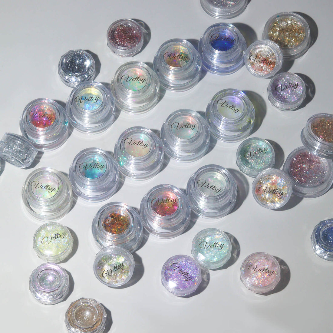 37 Nail Sugar &amp; Flakes Full Set
