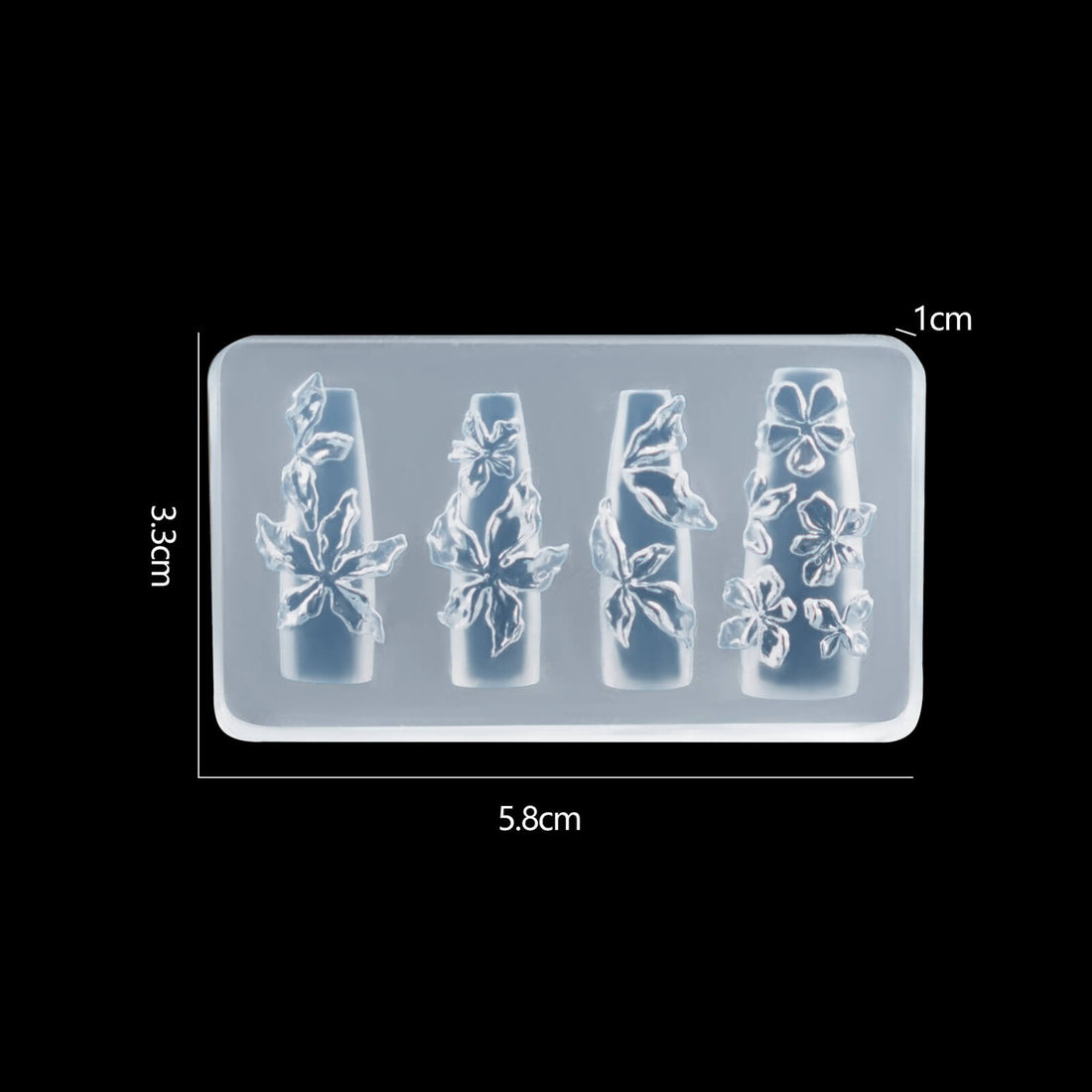 5D Nail Art Mold-Flower