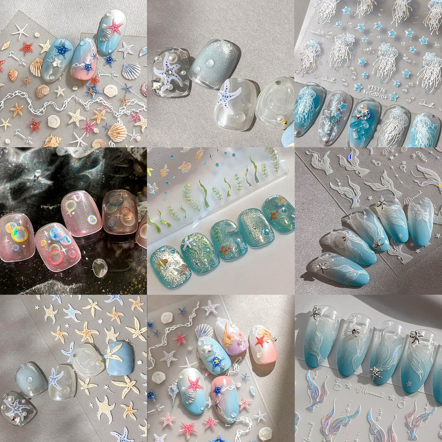 Nail Stickers-Sea