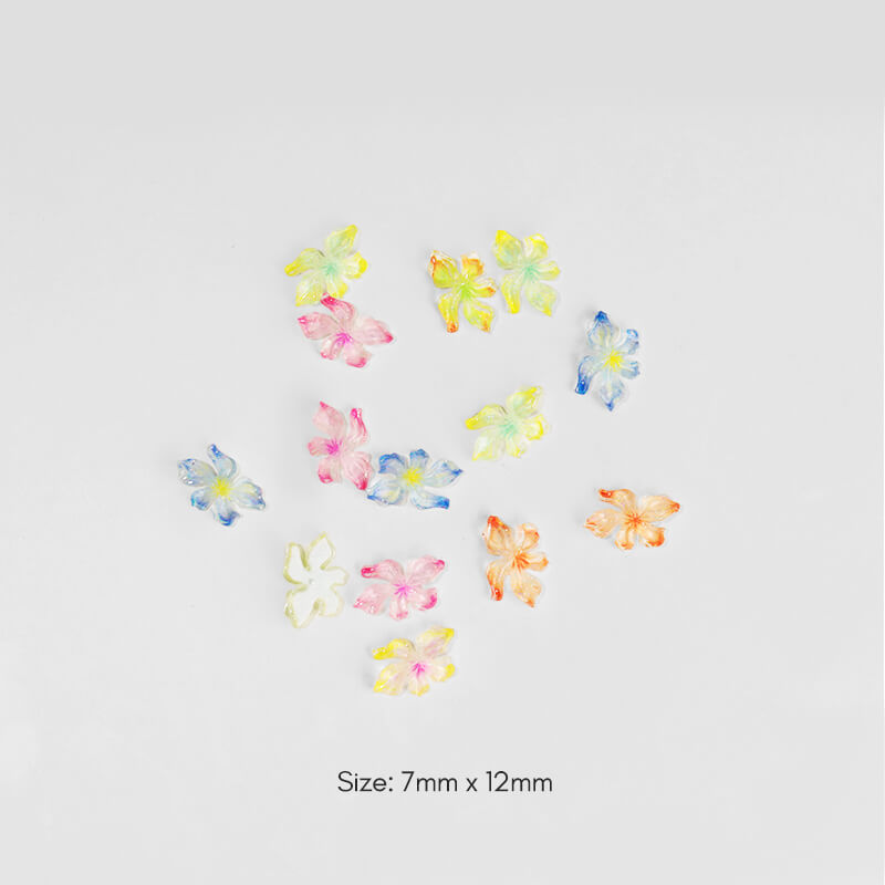Soft 3D Flower Charms