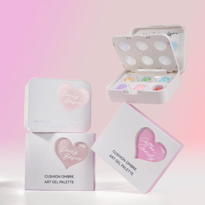 Cushion Ombre Art Gel Palette-Cotton Candy