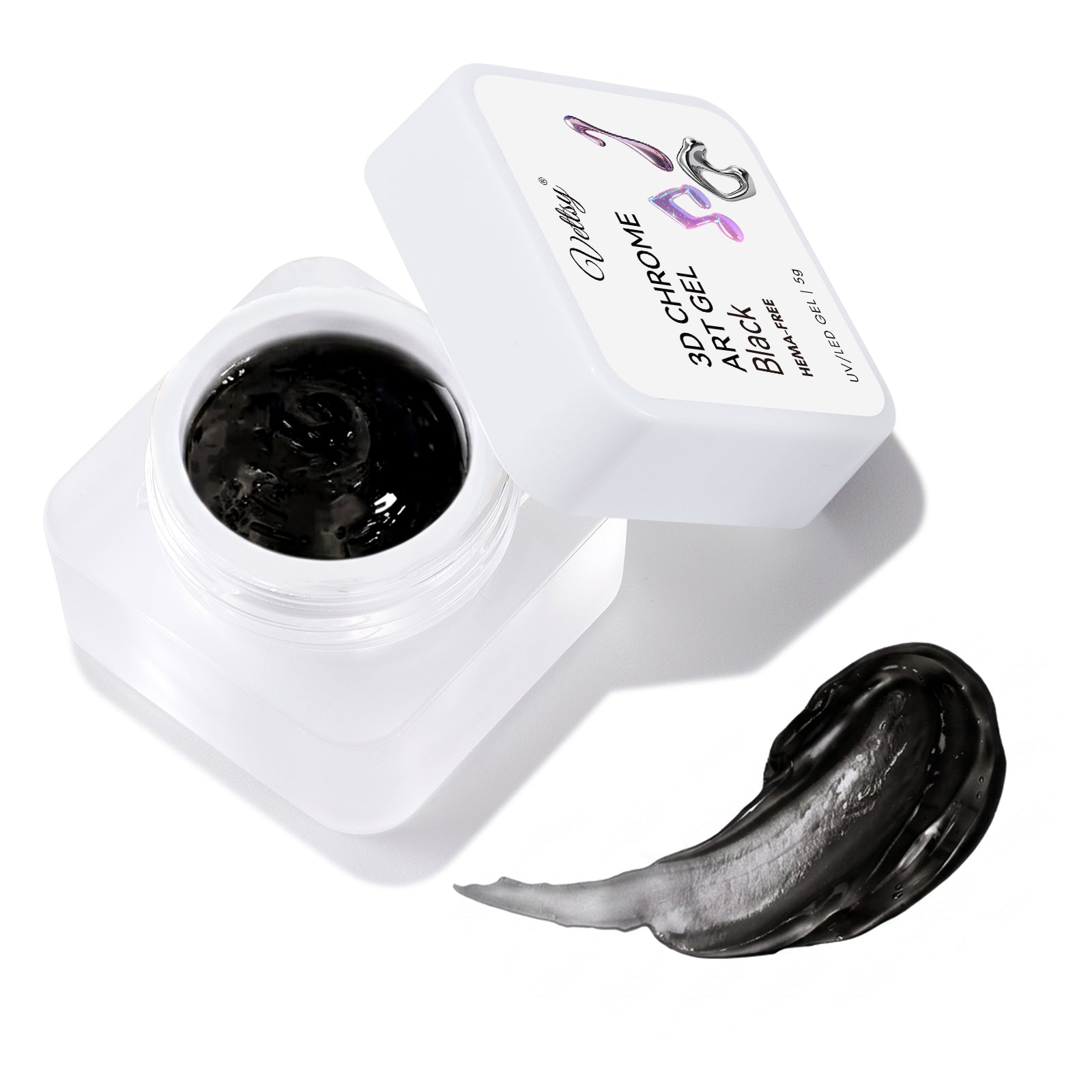 3d-chrome-art-gel-black