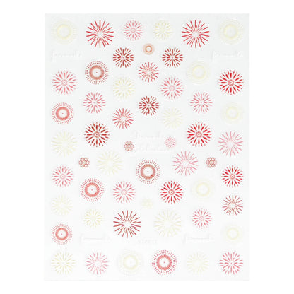 5D Nail Sticker-Firework