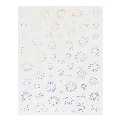 5D Nail Sticker-Firework