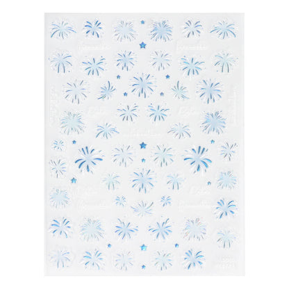 5D Nail Sticker-Firework